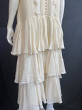 Anna Christina Silk Bridal Summer Tea Party Dress