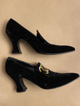 Chanel CC Logo Vintage Heels Shoes