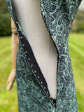 Vintage Warren Noronha Green Dress