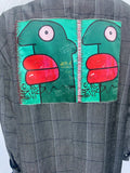 Federico Firoldi Stylishly Recycled Men’s Silk Jacket