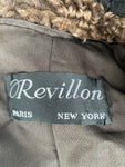 Revillon Paris New York Astrakhan Biker Jacket