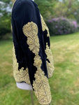 Gold soutache embroidery 