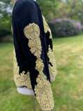Gold soutache embroidery 
