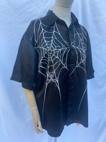 Vintage Spider Web Shirt by Dragonfly