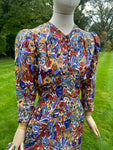 Droopy & Browns by Angela Holmes Autumnal Dress