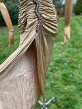 Gold Serpent Snake Dress from Bellville Sassoon & Lorcan Mullany Size 14Uk