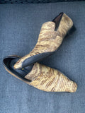 Vintage Patrick Cox Mens Lizard Slip on Shoes Sz.9UK