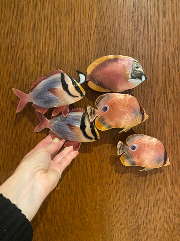 BOVANO of Cheshire Enamelled Fish Wall Plaque
