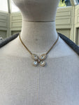 Attwood & Sawyer Crystal Butterfly Necklace