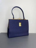 Initial “B” Vintage Navy Blue Bag