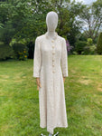 White wedding coat