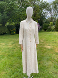 White wedding coat