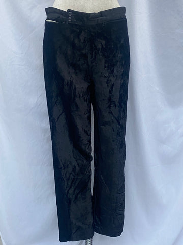 Vintage 1970s Marshall Lester Crushed Velvet Trousers