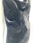 Vintage 1930s Bias Cut Velvet Silk Dress