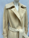 Vintage White New Wool Coat