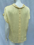 Vintage Christian Dior Yellow Blouse
