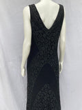 1930s Bias Cut Lace and Silk Dress