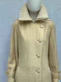 Vintage White New Wool Coat