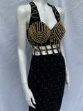 Vintage 1980s Tropical Climax Dress