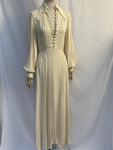 Ossie Clark for Radley Cream Maxi Dress