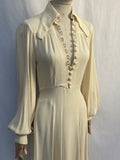 Ossie Clark for Radley Cream Maxi Dress