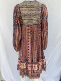 Vintage Phool Indian Block Print Dress