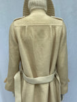 Vintage White New Wool Coat
