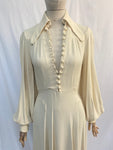 Ossie Clark for Radley Cream Maxi Dress