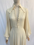 Ossie Clark for Radley Cream Maxi Dress