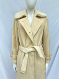 Vintage White New Wool Coat