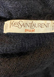 Vintage Yves Saint Laurent Tricot Mohair Cardigan