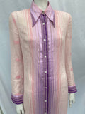 Colin Glascoe Gauze Cotton Pink Caftan Dress
