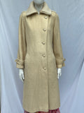 Vintage White New Wool Coat