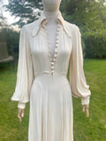 Ossie Clark for Radley Cream Maxi Dress