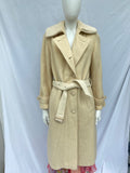 Vintage White New Wool Coat