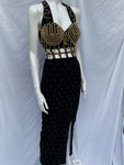 Vintage 1980s Tropical Climax Dress