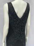 1930s Bias Cut Lace and Silk Dress