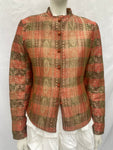 Vintage Lamé Asha’s Issey Miyake Quilted Jacket
