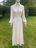 Ossie Clark for Radley Cream Maxi Dress