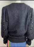 Vintage Yves Saint Laurent Tricot Mohair Cardigan