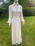 Ossie Clark for Radley Cream Maxi Dress