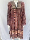 Vintage Phool Indian Block Print Dress