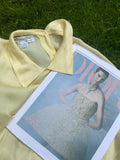 Vintage Christian Dior Yellow Blouse