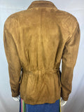 Claude Montana Pour Ideal Cuir Vintage 1980's Suede Jacket