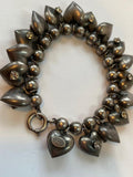 Askew London 1990s Dangling Hearts Bracelet