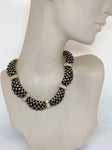 Vintage 1980s Swarovski Necklace with Crystals