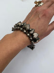 Askew London 1990s Dangling Hearts Bracelet