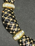 Vintage 1980s Swarovski Necklace with Crystals