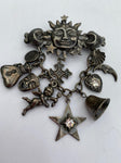 Askew London Celestial Charm Brooch