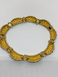 Vintage 1980s Swarovski Necklace with Crystals